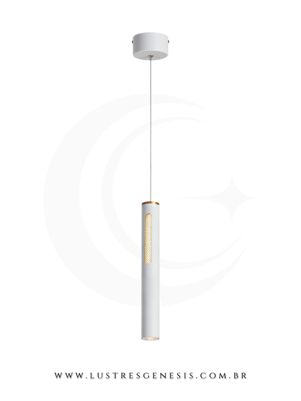 O Pendente Sindora DCD01821 traz elegancia e sofistica&ccedil;&atilde;o para sua decora&ccedil;&atilde;o. Fabricado em metal e acrilico com ilumina&ccedil;&atilde;o LED integrada de 7W e luz quente 3000K bivolt, e ideal para enriquecer ambientes como cabeceira de cama, lavabo, banheiro e bancada de cozinha. Garanta ja uma ilumina&ccedil;&atilde;o eficiente e moderna com design exclusivo para o seu projeto de interiores.